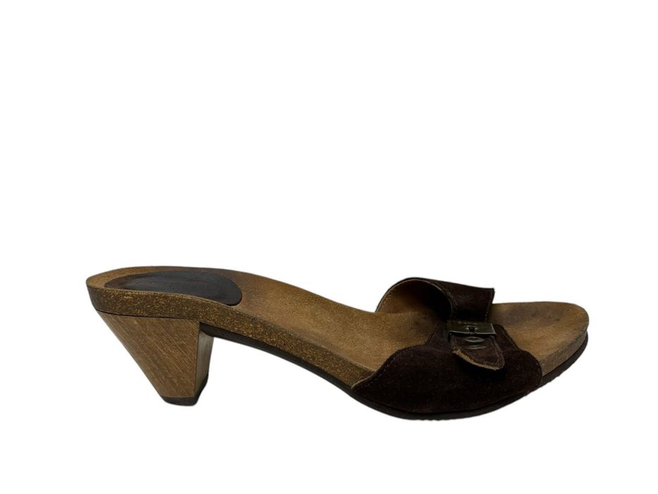 Klapki skorzane School rozmiar 40