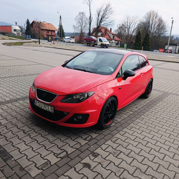 SEAT Ibiza IV FR 2.0 TDI CR | ~170 KM | Śliczny | Gwint | Prywatnie od 9 lat!