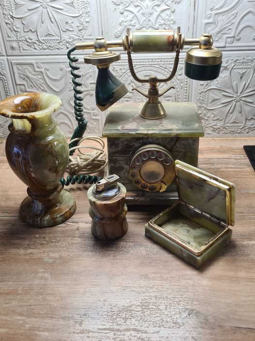 Kolekcjonerski komplet z onyxu