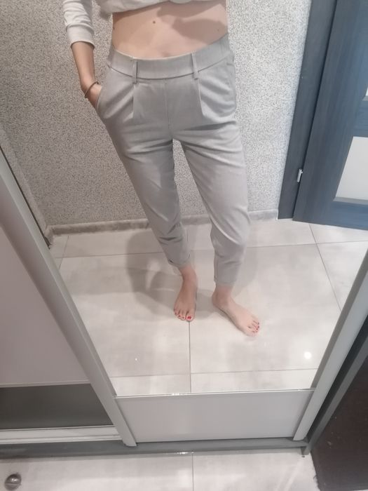 Spodnie szare bershka