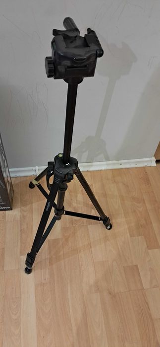 Statyw foto/video  Tripod OPTICAM C3550b Głowica 3-D Poziomica 157 cm