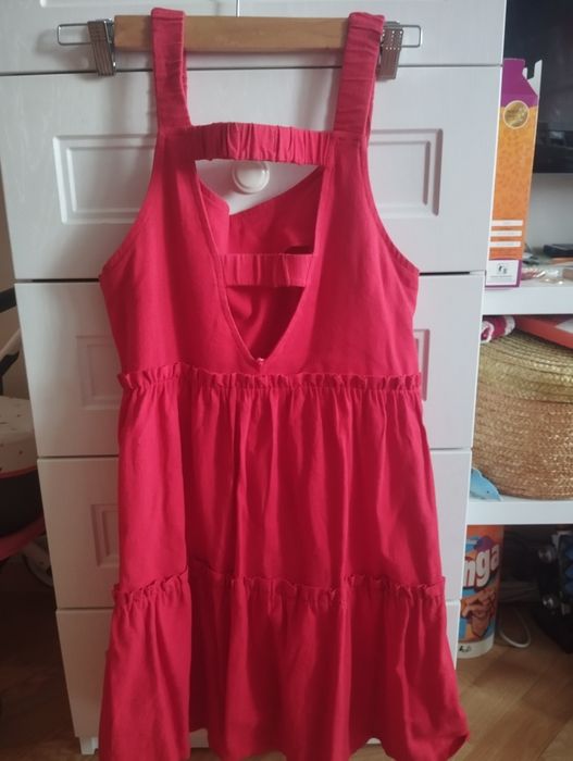 Плаття платье, льняне, S/M сарафан