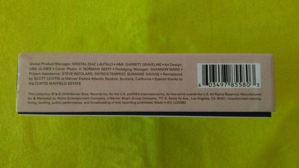 Curtis Mayfield - Keep On Keeping On - Studio Albums 1970/1974 - 4cds