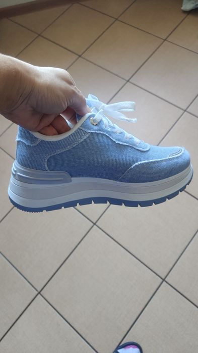 Adidasy jeansowe