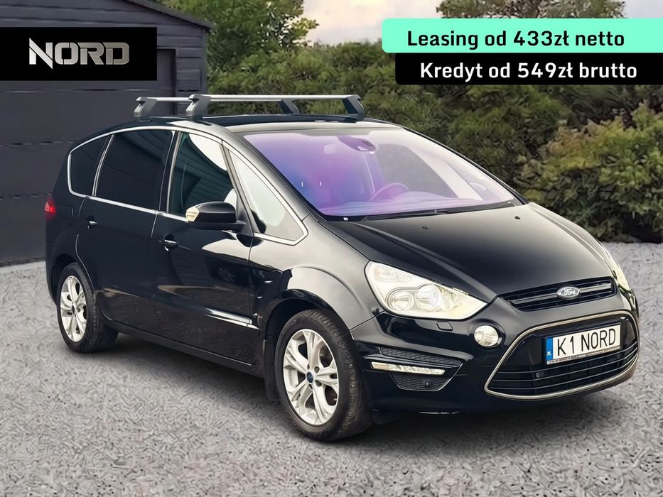 Ford S-Max *Bezwypadkowy, FV23%, Titanium, Kredytowanie/Leasing, gwarancja 12m!
