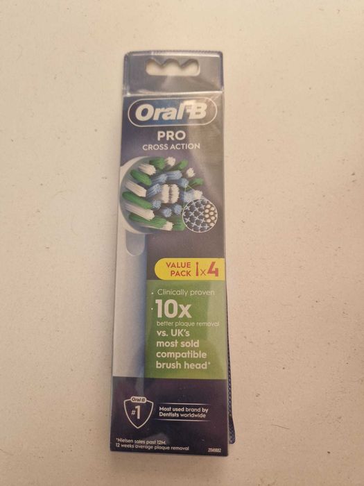 Końcówki wkłady do szczoteczki ORAL-B Pro Cross Action 4szt Oryginalne