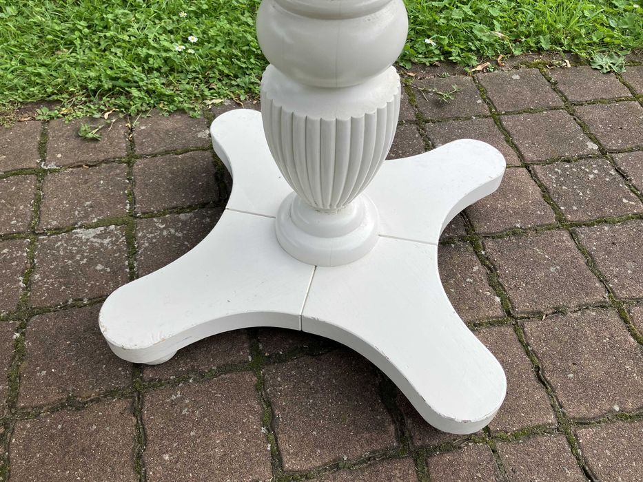 Szafki nocne białe, stolik nocny, DIY