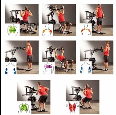 Máquina de musculação Marcy Pro PM 4400