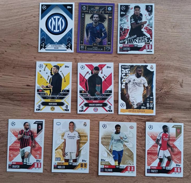 Karty piłkarskie Topps Match Attax 2025