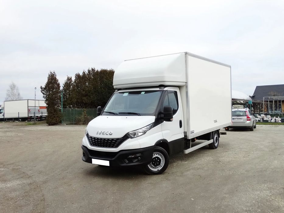 Iveco DAILY 35S14 140 PS 2020 KONTENER DHOLLANDIA MOŻLIWY KREDYT LEASING  1 Właścicel, Bardzo zadbany
