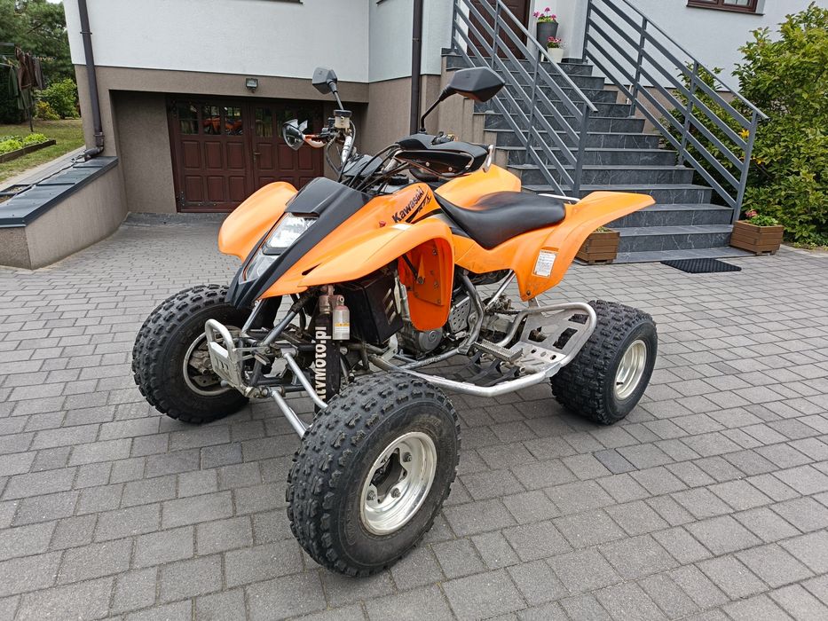 Kawasaki KFX 400 homologacja 15kW L7e