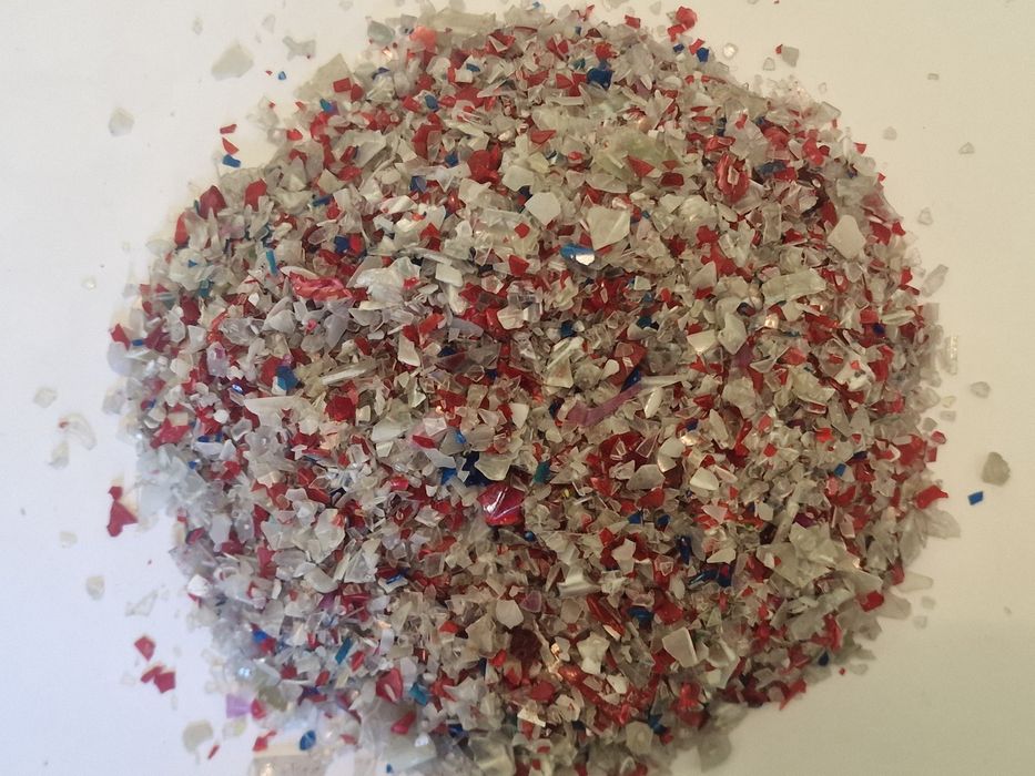 PVC reciclado (lavado e seco) cada tonelada
