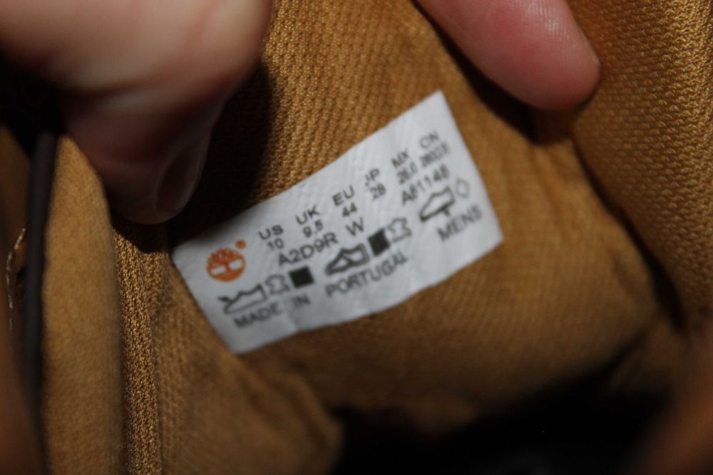 Оригінальні шкіряні черевики Timberland 44 розмір