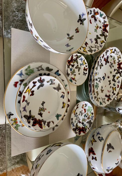 Servico de jantar Butterfly Vista Alegre