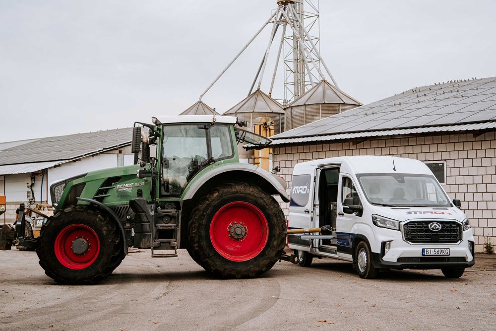 Dynovan - mobilny serwis z hamownią do ciągników