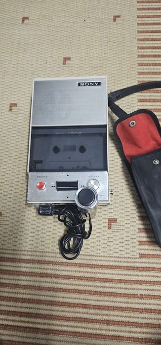 Leitor e gravador de cassetes Sony