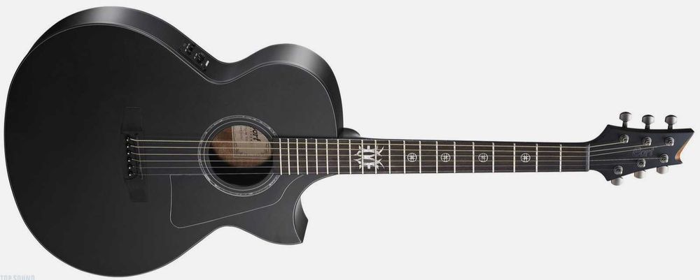 guitarra semiacústica cort evl a4
