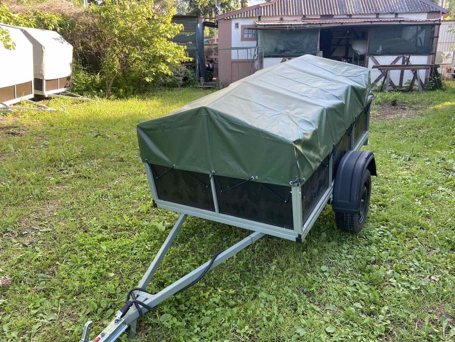 Тенти на причепи  ПВХ  під дуги/ каркас Виробництво.
