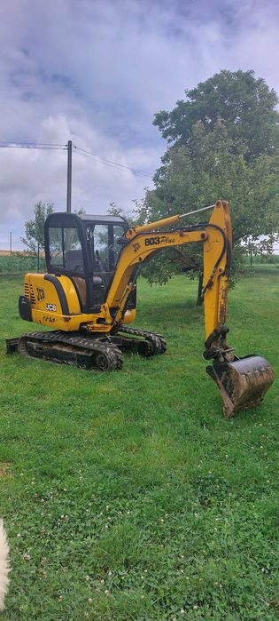 Minikoparka JCB 803 plus 3t