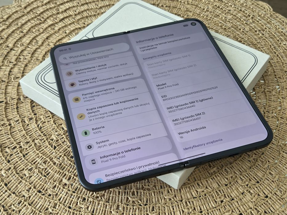 Google Pixel 9 Pro Fold 256GB Obsidian