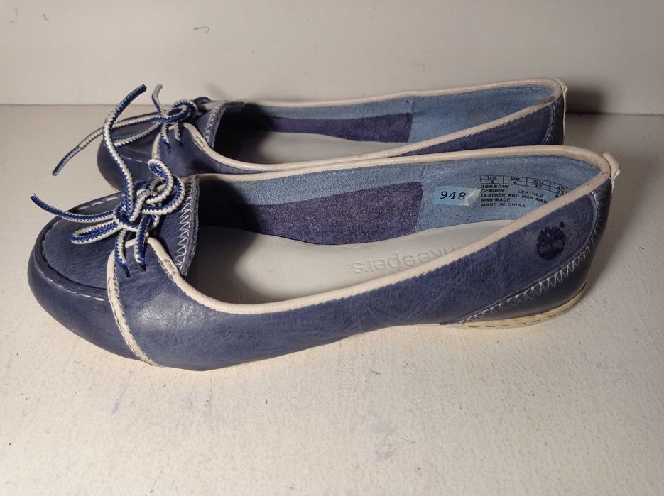 baleriny skórzane Timberland