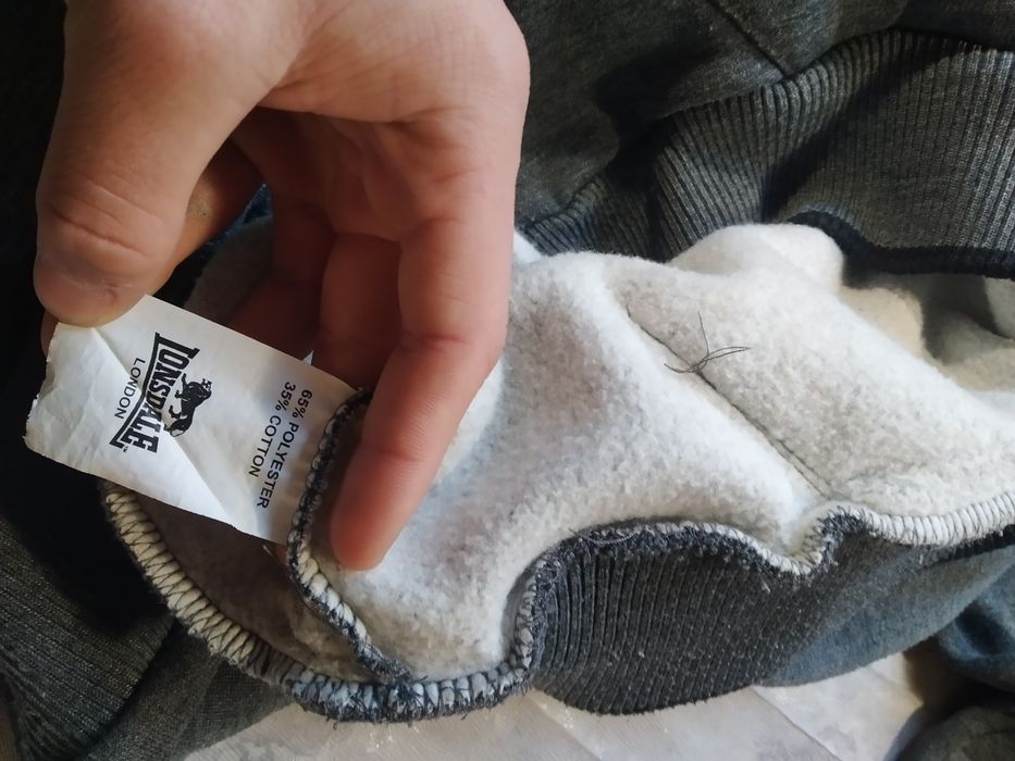 (M) Кофта Lonsdale big logo