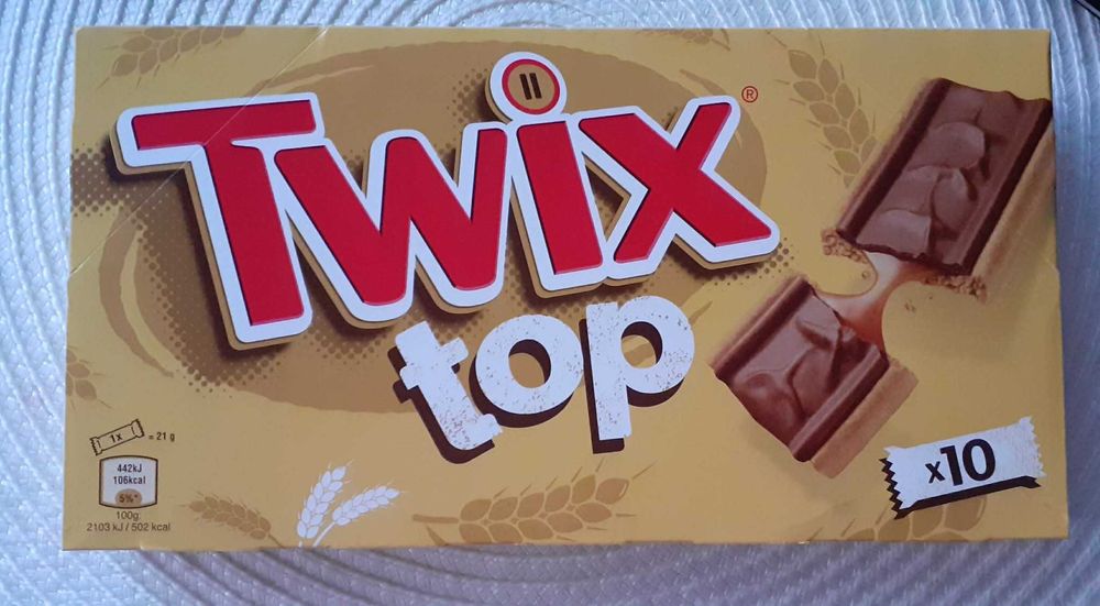 Ciasteczka Twix top - 10 sztuk x21g
