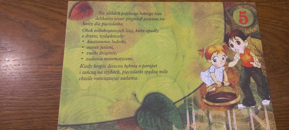 Zestaw kart do prac plastycznych dla 5latka