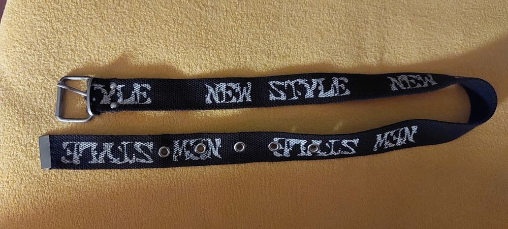 Pasek do spodni brązowy new style 85 cm