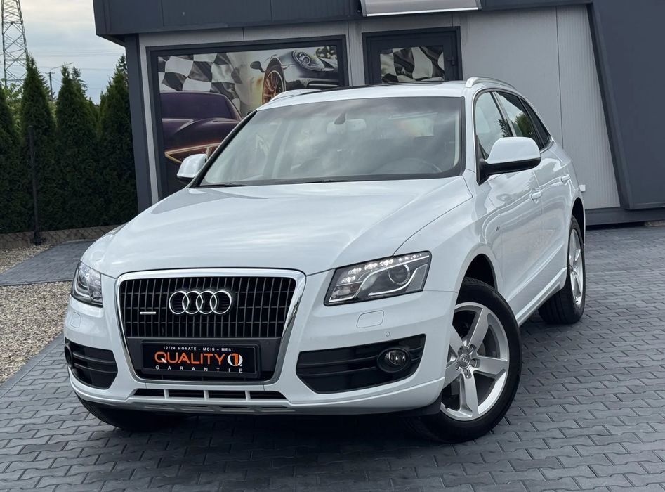 Audi Q5 S-line • Quattro • 211 KM • Automat • Full Opcja • Bezwypadkow