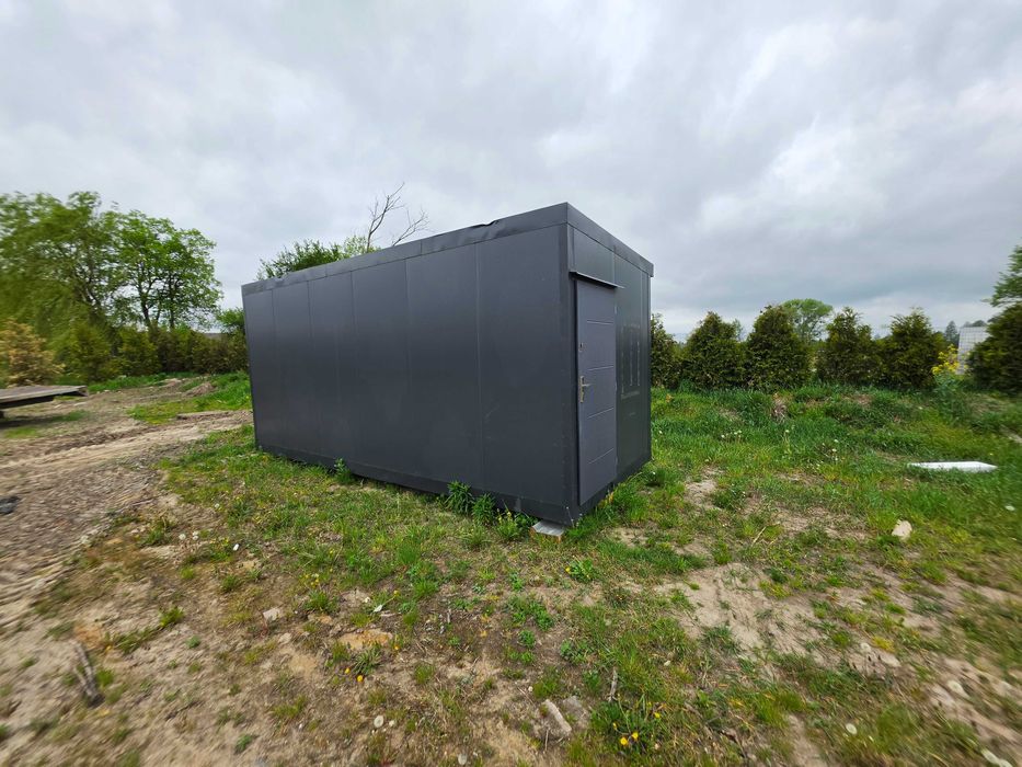 Konter biurowy socjalny magazynowy 2.5x6 pawilon biuro