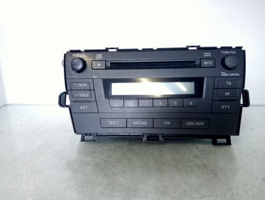 Sistema De Áudio Rádio Cd Toyota Prius Zvw30