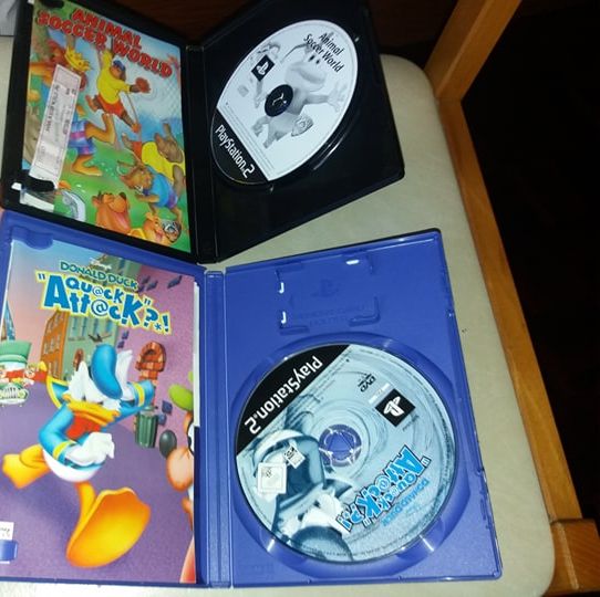 Jogos Ps2 (Donald Duck, Animal Soccer)