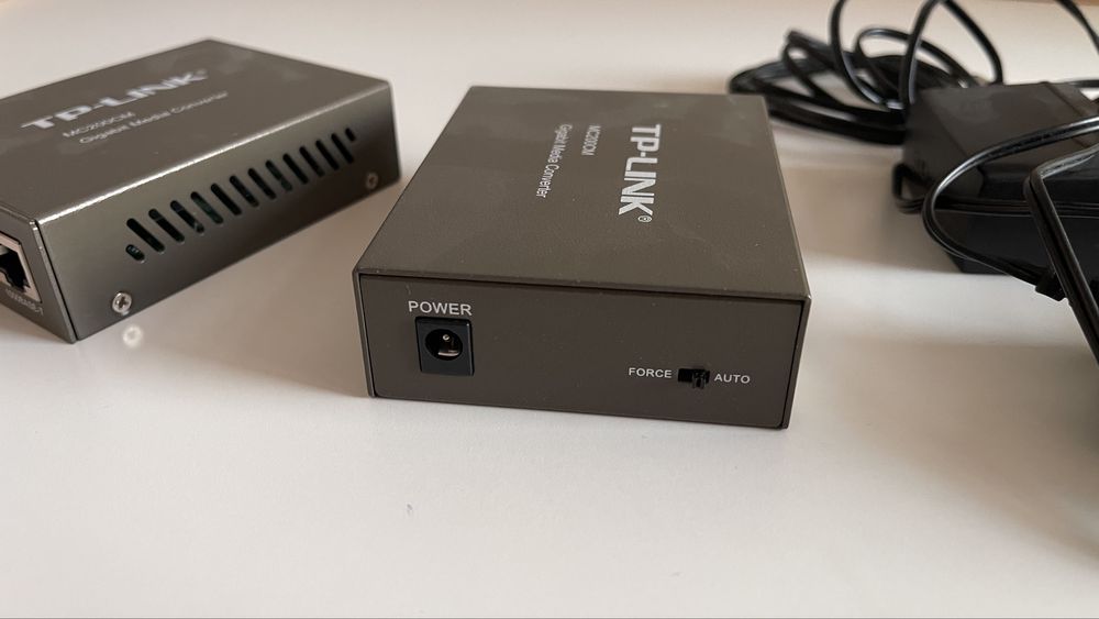 Tp-link mc200cm konwerter swiatlowodu 2sztuki