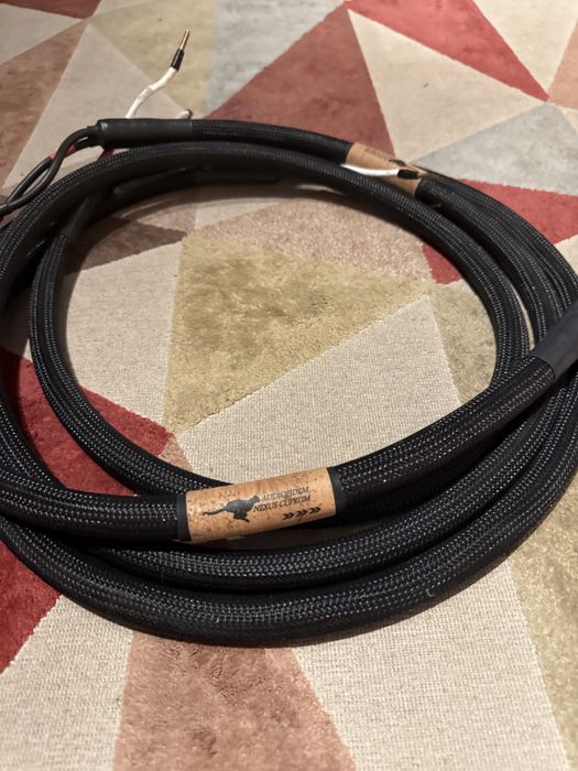 Cabos de coluna audiofilo, audiofidem cobre 2,5 metros bananas/espadas