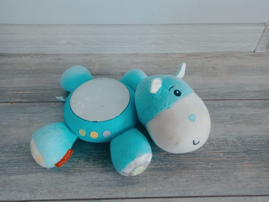 Hipcio z projektorem, uspokajacz, lampka, Fisher Price