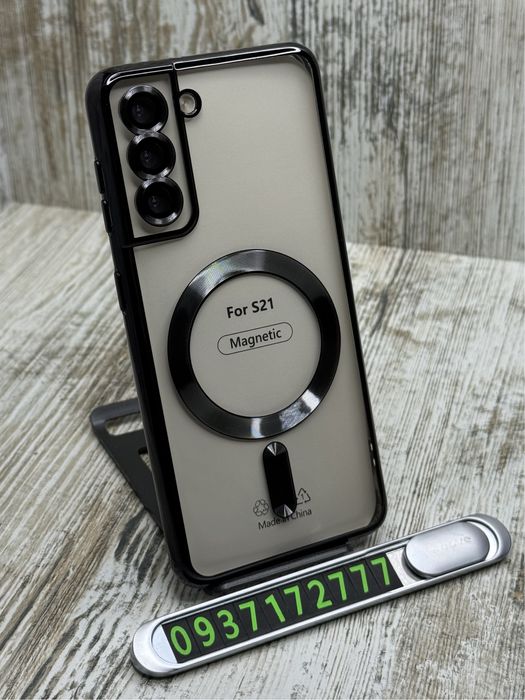 Чехол Chrome MagSafe на Samsung S21/ S21 FE/ S21 Ultra