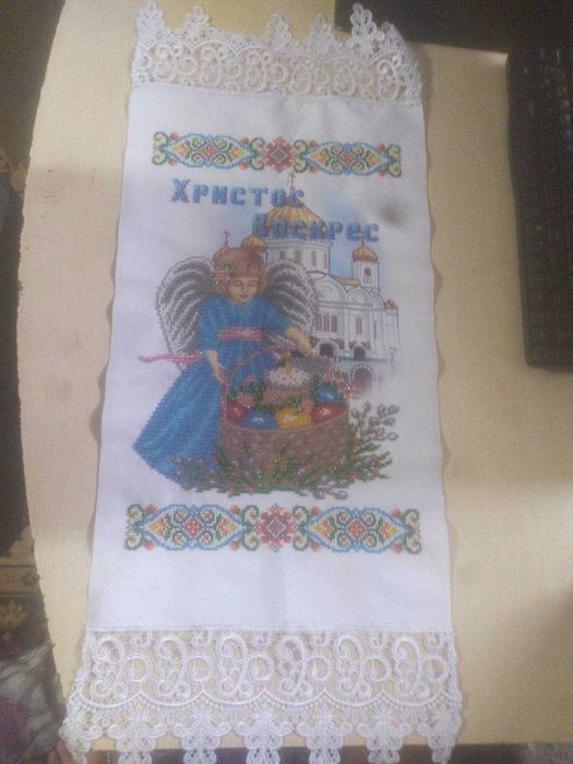 Великодній рушник ручної роботи.