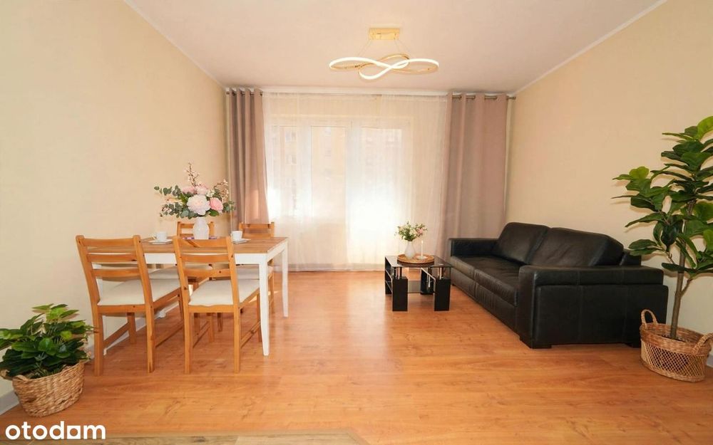 Nowa zabudowa kuchenna, 2 pokoje, piwnica, winda, parter, balkon