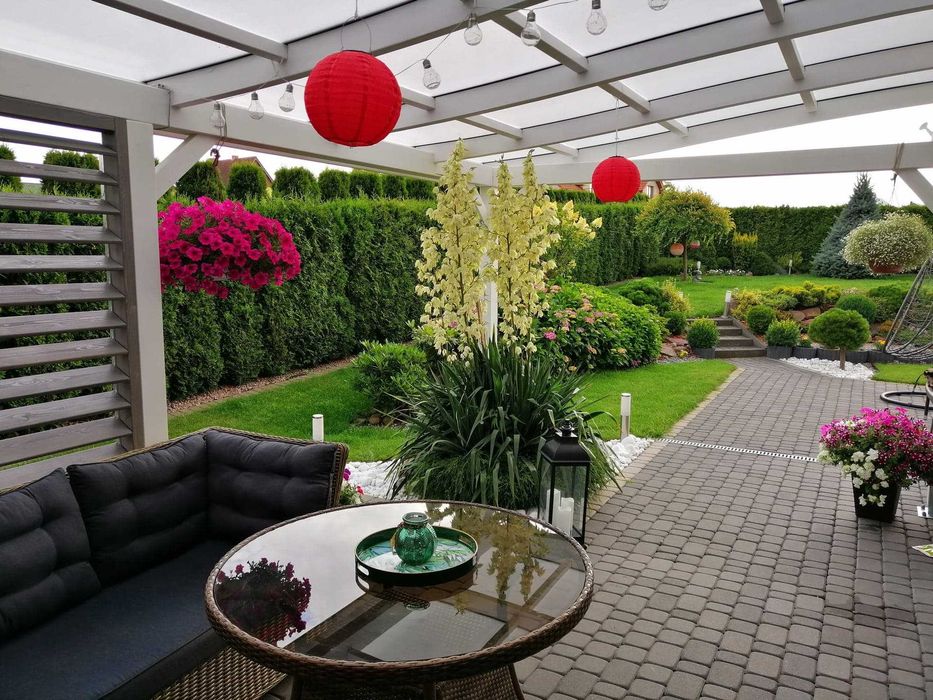 Zadaszenie pergola drewniana