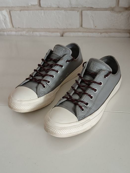 Trampki skórzane szare Converse All Star r. 39