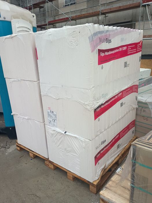 płyty Multigips 8cm zwykły i hydro