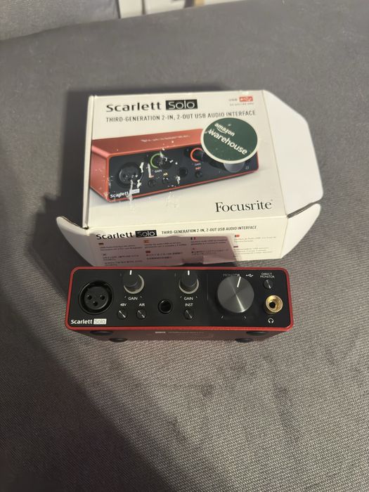 Focuseite scarlett solo gen 2