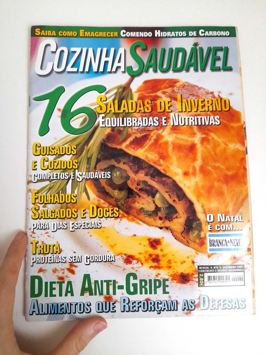 Revista Culinária da coleção Cozinha Saudável Número 9 2004