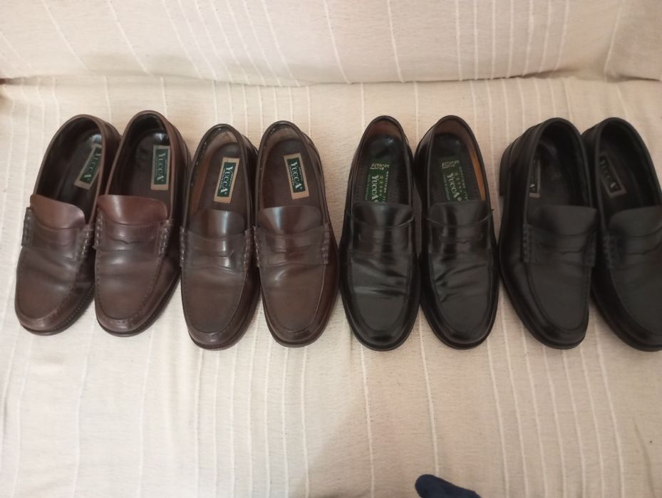 Sapatos yuuca usados em muito bom estado