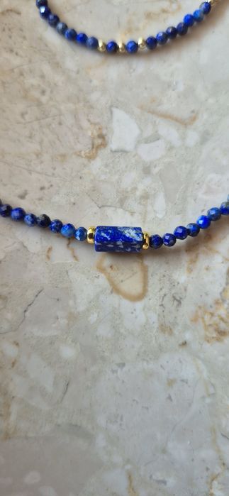 Lapis lazuli komplet biżuterii