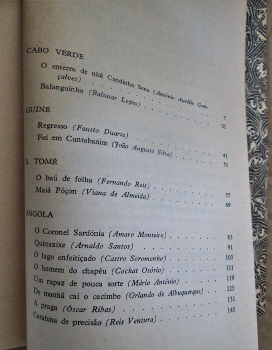 Antologia do Conto Ultramarino, de Amândio César