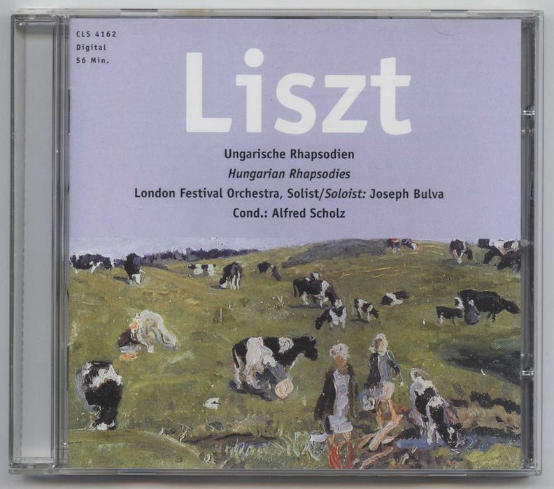 CD Liszt - Hungarian Rhapsodies