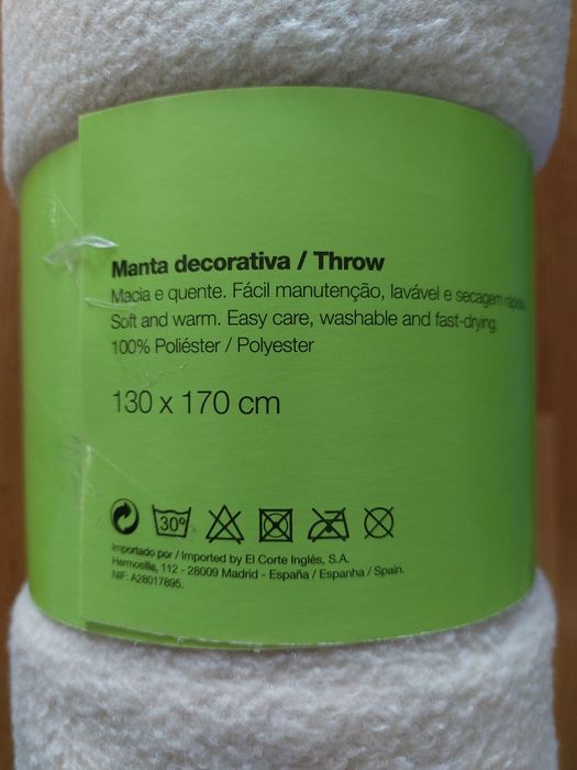 Manta El Corte Inglês