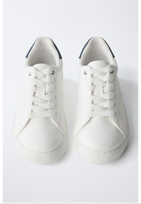 Білі базові кеди Zara 35р.